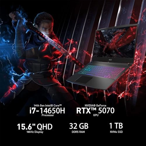 Katana 15 HX - 15.6'' i7-14650HX 32GB DDR5 1TB SSD