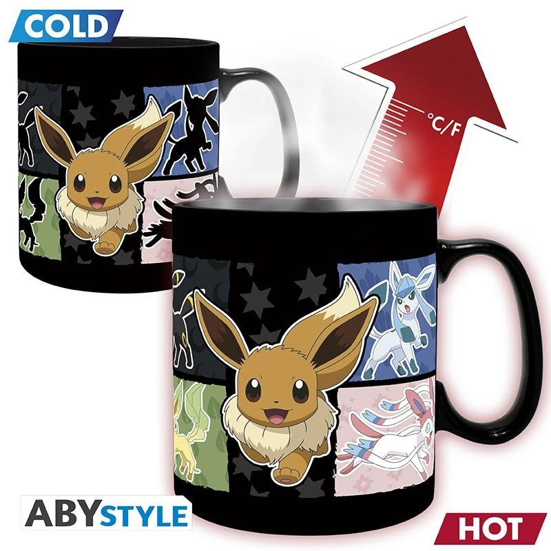 Pokemon Eevee Heat Change Mug - 460 ml