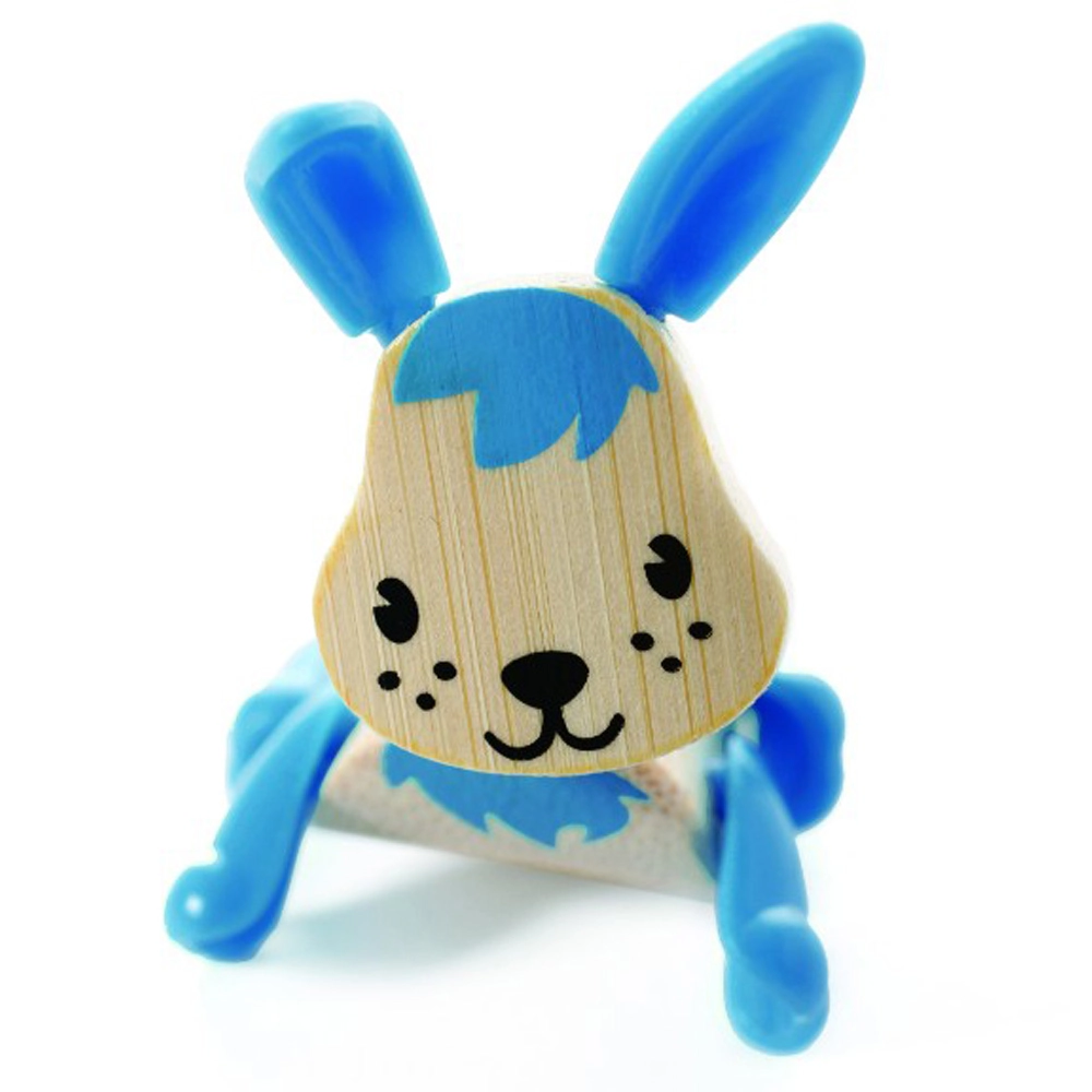 Rabbit - Mini-Mals - 5 cm Light Blue