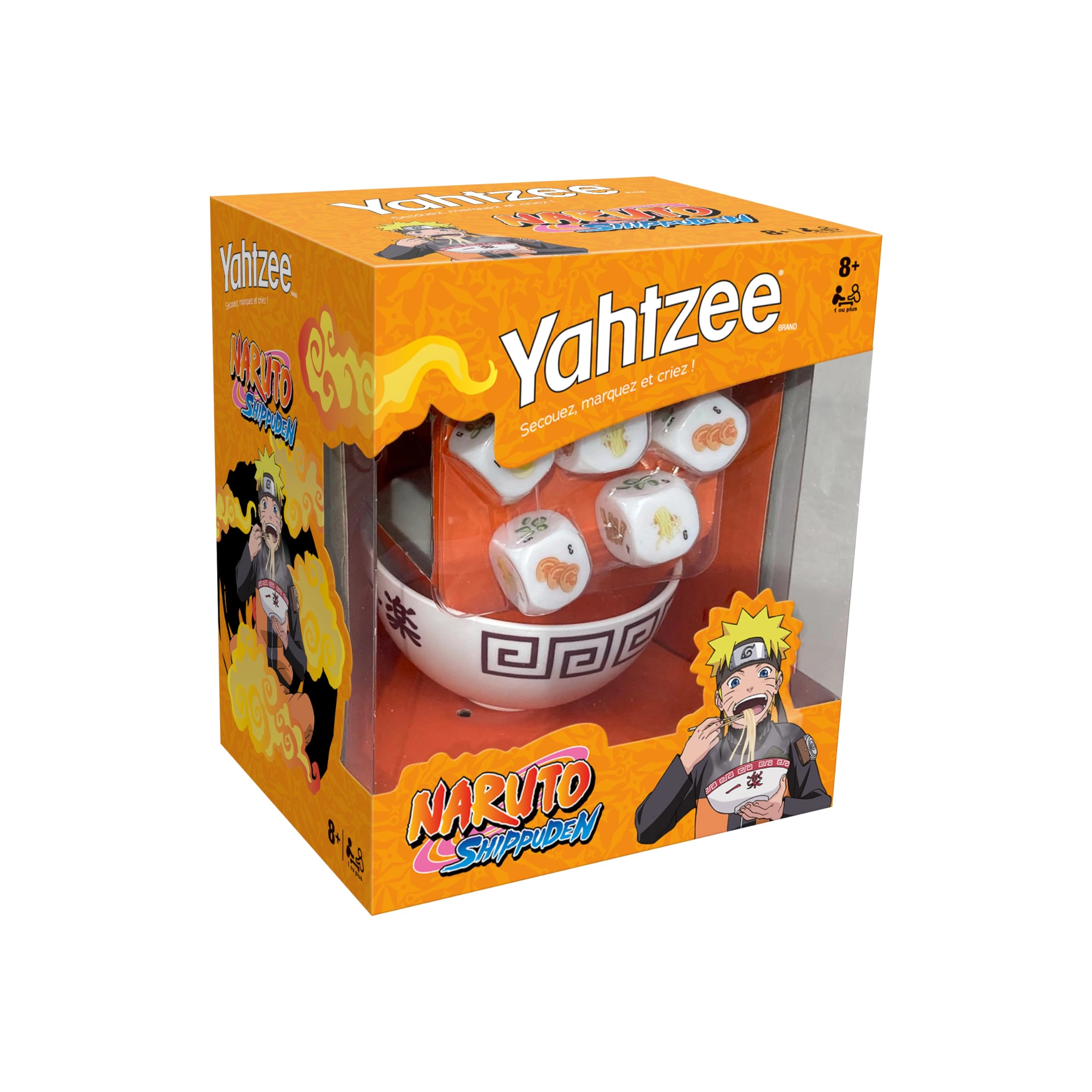 Winning Moves Yahtzee Naruto Shippuden - Travel Game 1 Player (French)