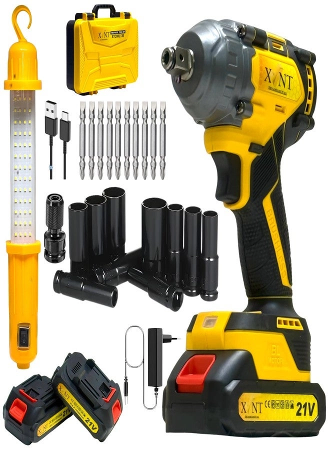 XLNT Impact Wrench - 650Nm 1/2 inch