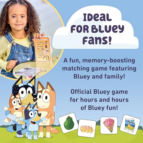 Bluey Shopping List - 3 years and up