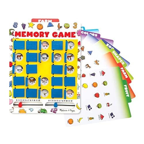 Travel Memory Game + Scratch Art Mini-Pad - 5+