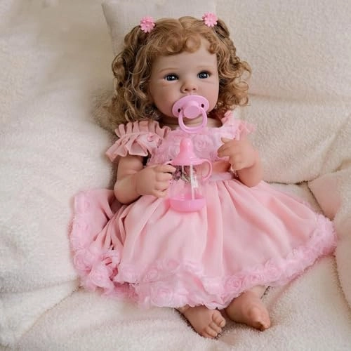Bettie Reborn Baby Doll - 18 Inch Vinyl Girl Ages 3+