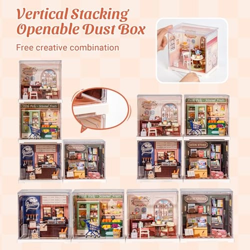 DIY Miniature House Kit - DAILY INSPIRATION CAFE 1:24