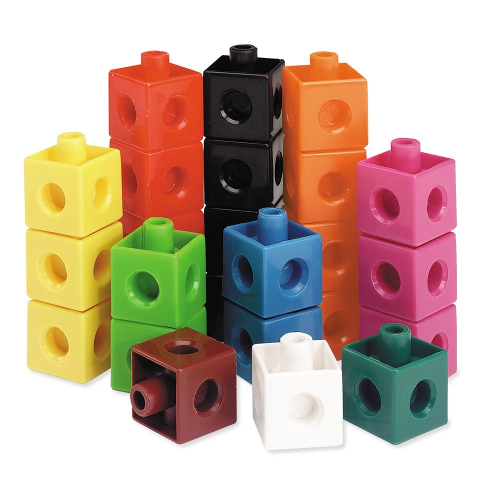 Math link Cubes Activity Set - 5+ Years 100 piece(s)