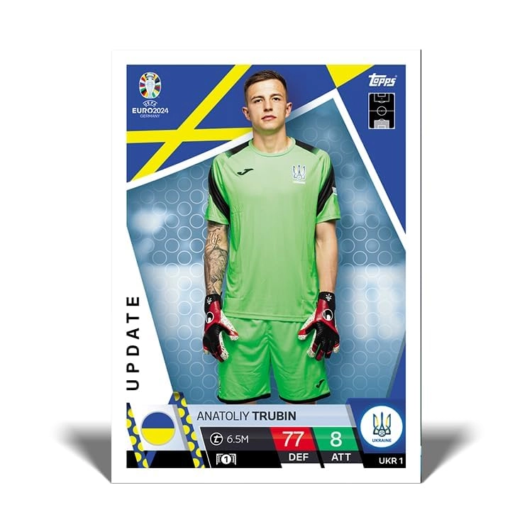 Euro 2024 Match Attax - 32pcs + 2pcs Limited Edition