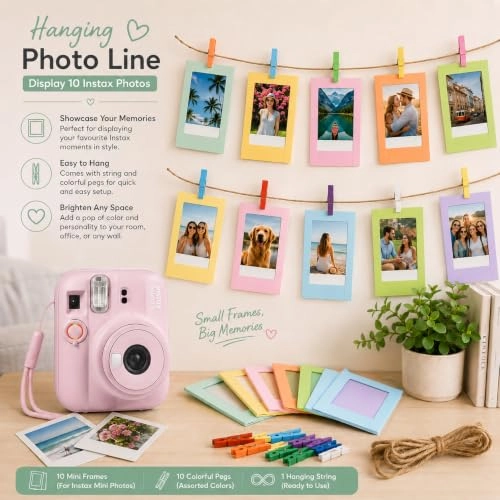 Instax Mini 13 Accessory Kit - Candy Pink 20 Shot