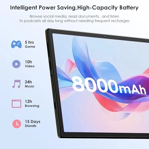 Android 15 Tablet - 64GB 10.1"