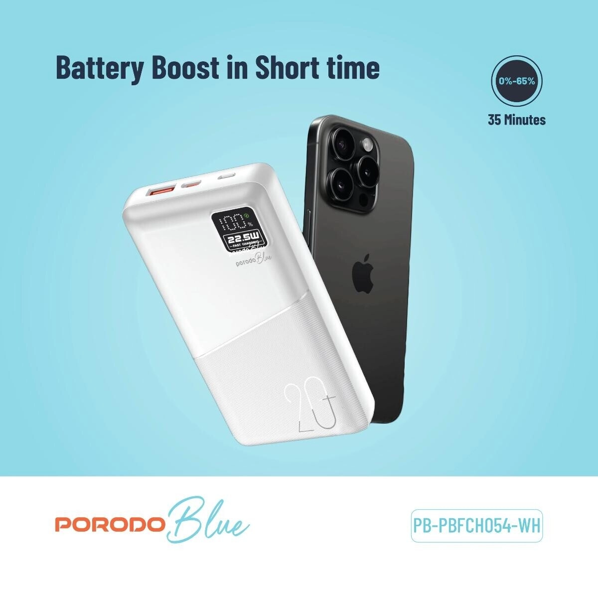 Power Bank - 20000mAh 22.5W