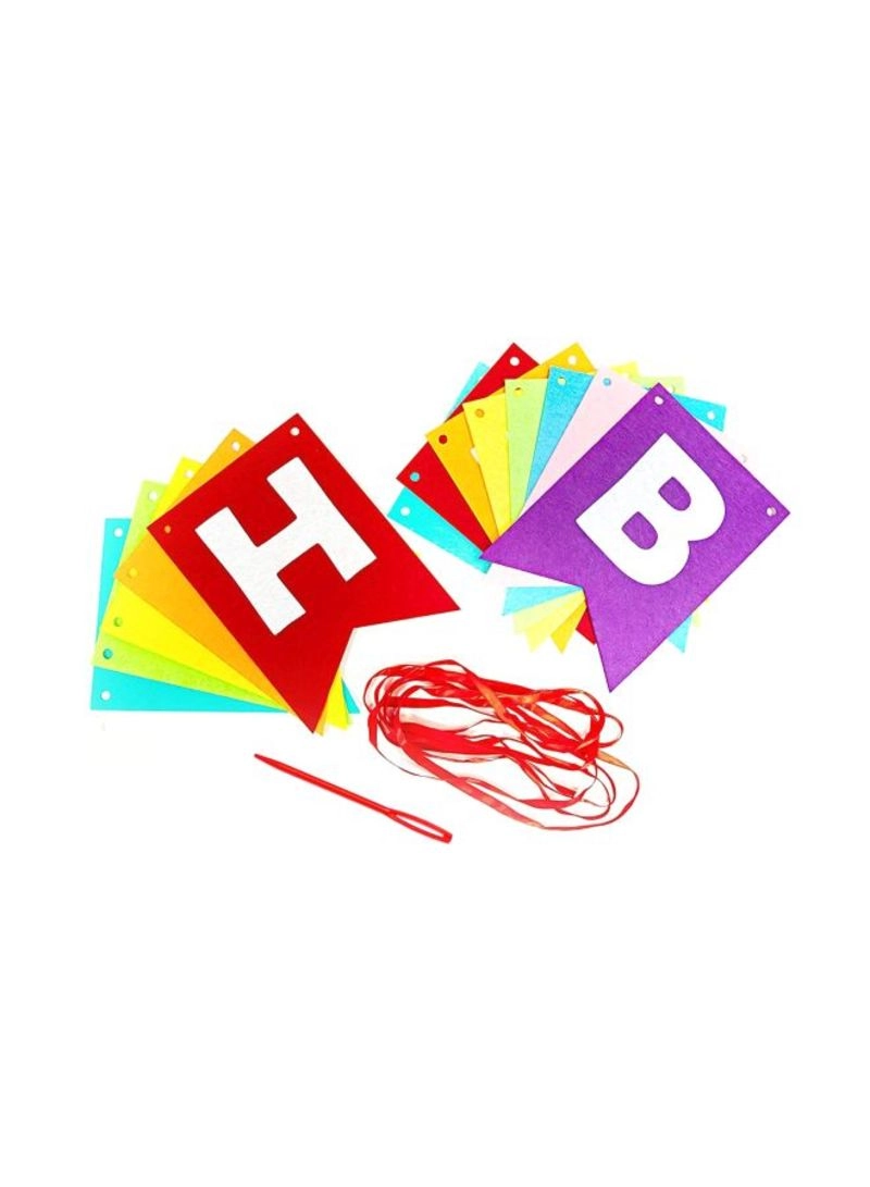 Carnival Happy Birthday Paper Banner