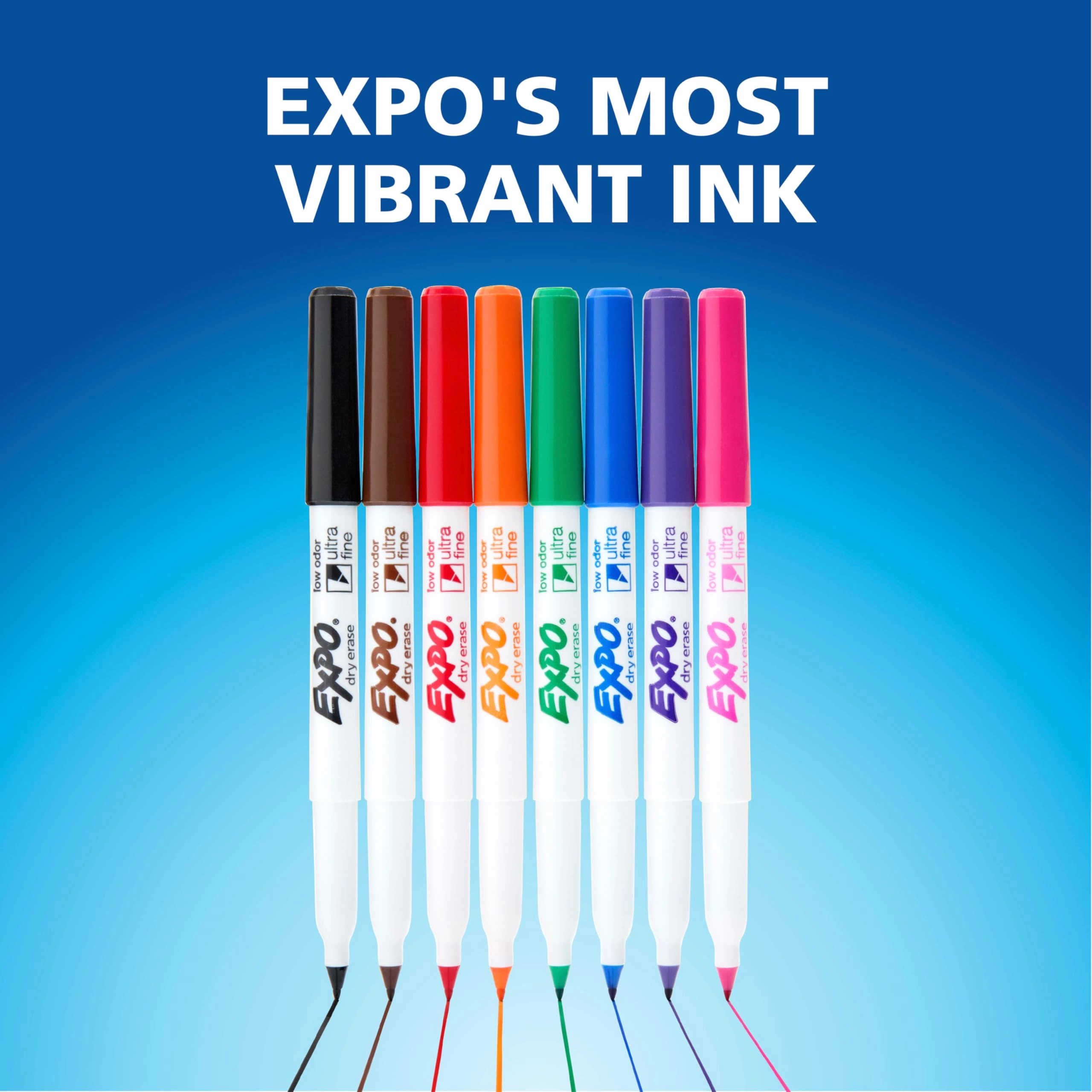 Dry Erase Markers - Assorted Ultra Fine