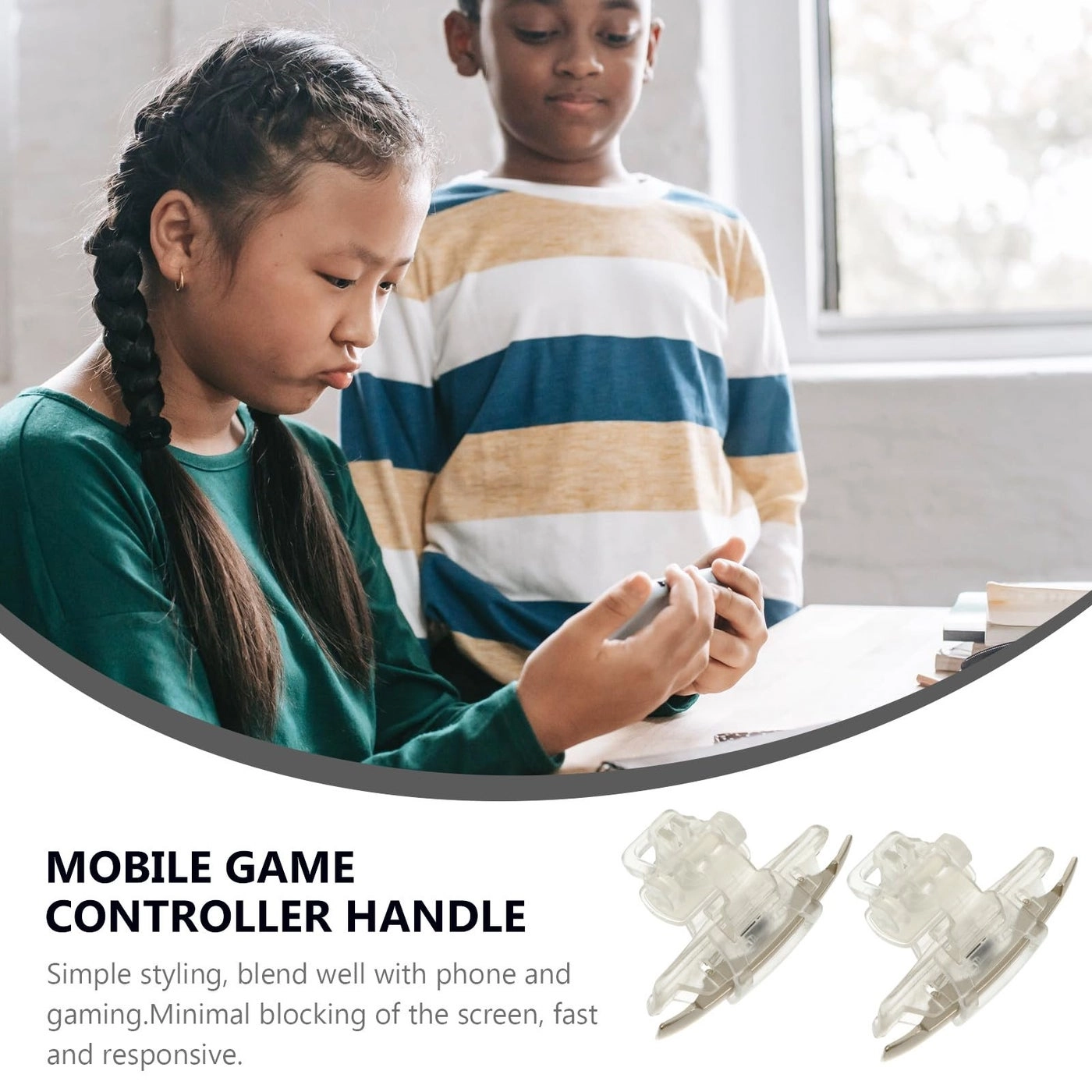 Mobile Game Controller Trigger Handle - Wireless