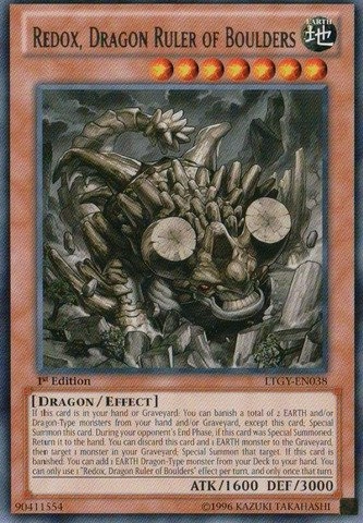 Konami Yu-Gi-Oh! Redox, Dragon Ruler of Boulders LTGY-EN038