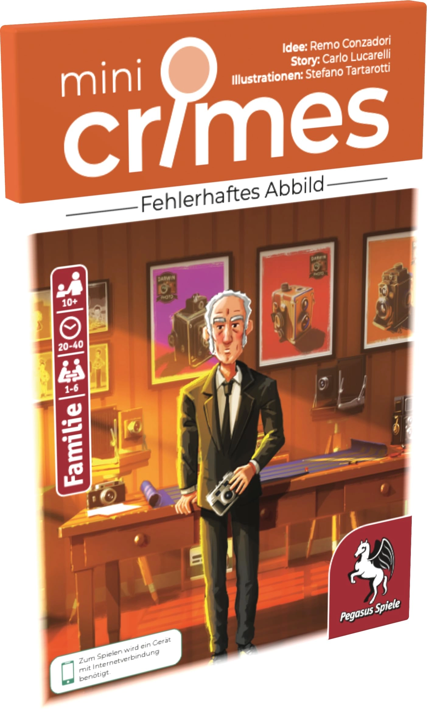 Pegasus MiniCrimes - Faulty image - Card Game (German)