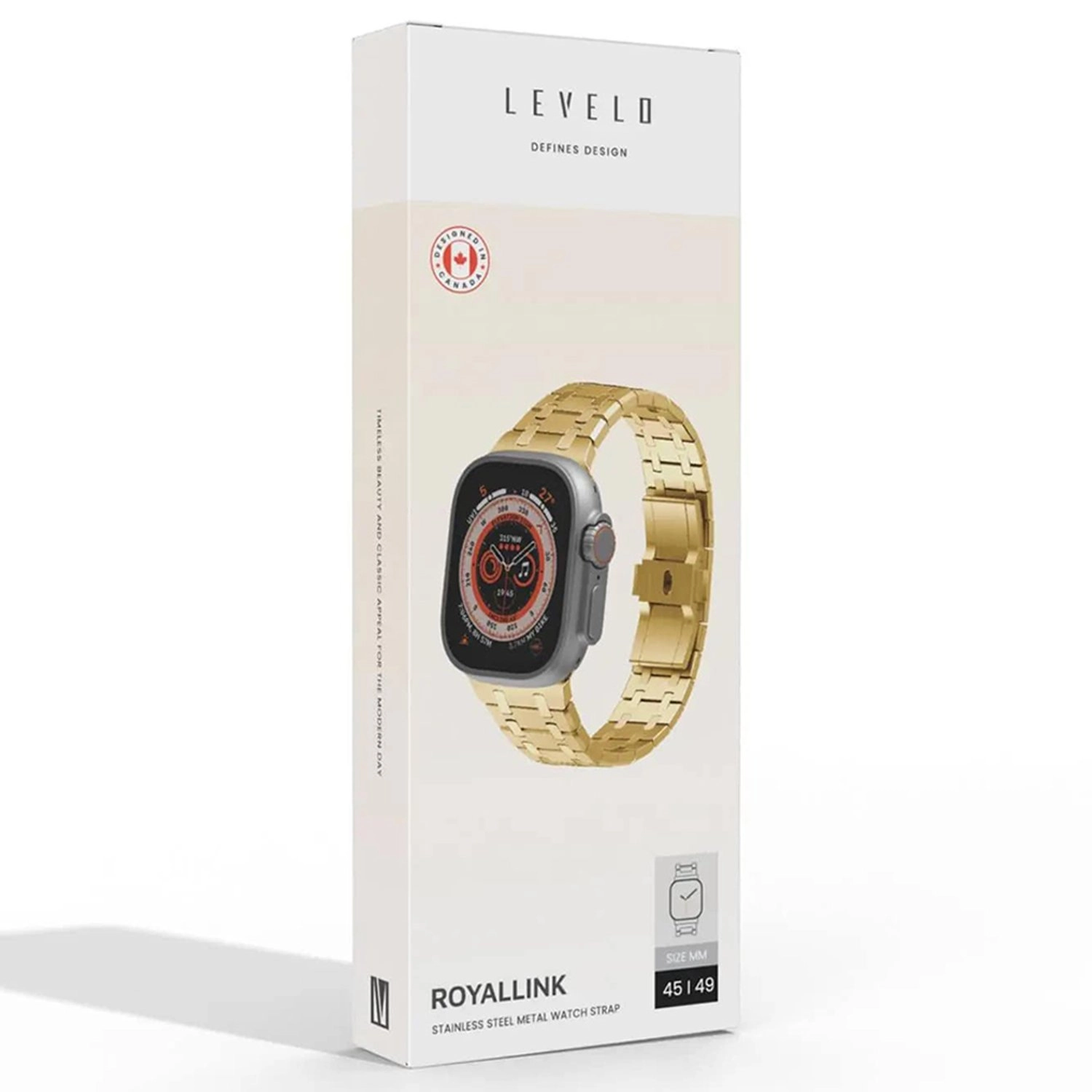 RoyalLink Watch Strap for Apple Watch SE/7/6/5/4/3 - 45mm/49mm