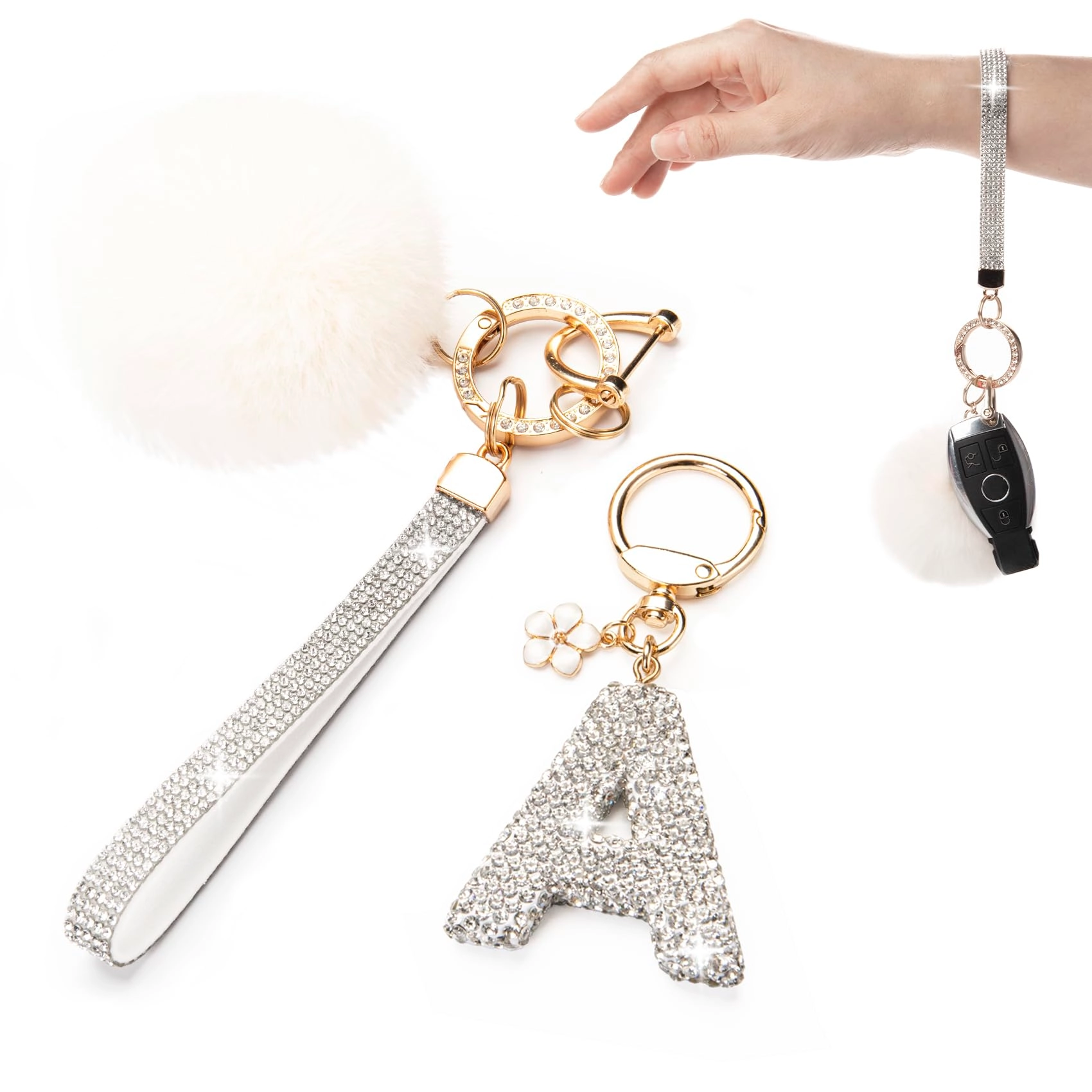 Initial Keychain - Letter