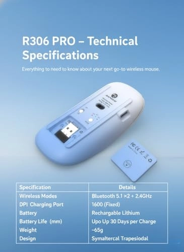 R306 PRO Mouse - Wireless