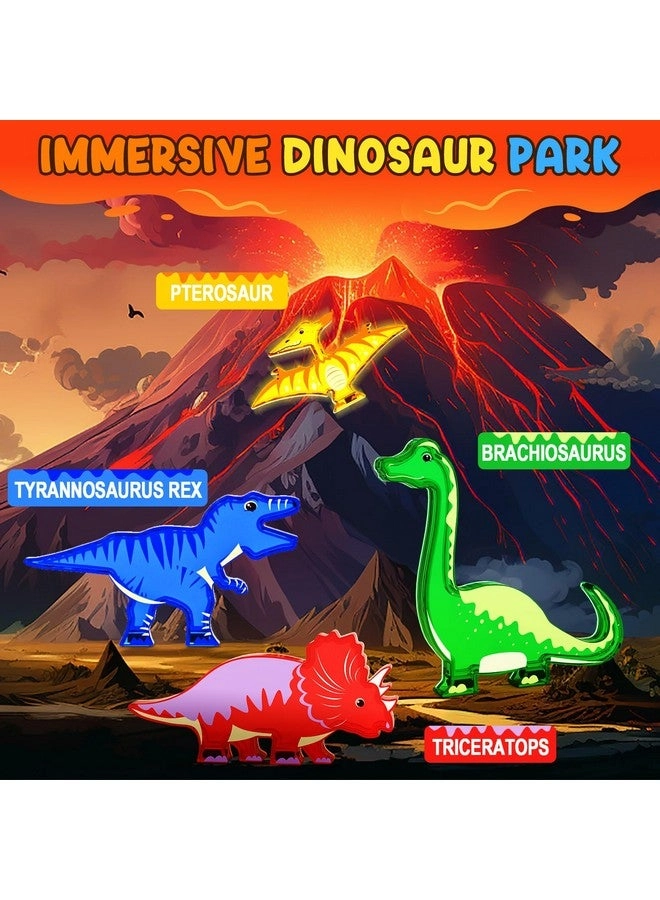 Dinosaur Toys Magnetic Tiles - Dinosaur