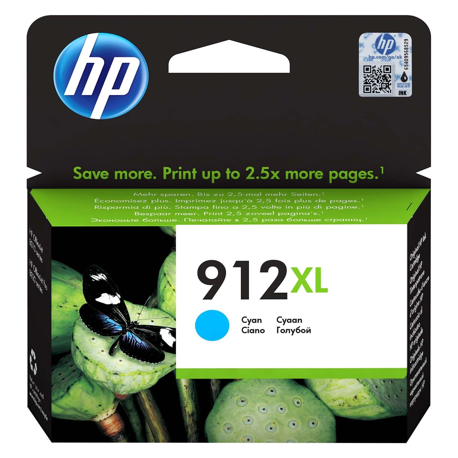 HP 912XL High Yield Cyan