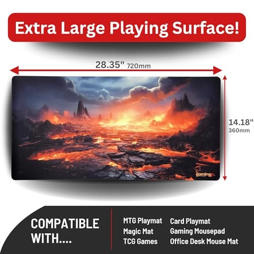 GMCX Polyester Gaming Mouse Pad - 72x36 cm