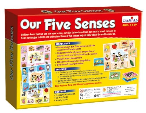 In the Home + Our Five Senses - 4 years and up