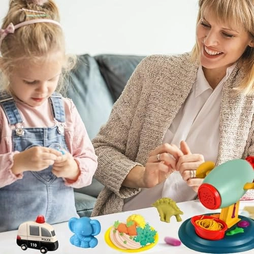 Rocket Noodle Playdough Toy Set - 47 pcs