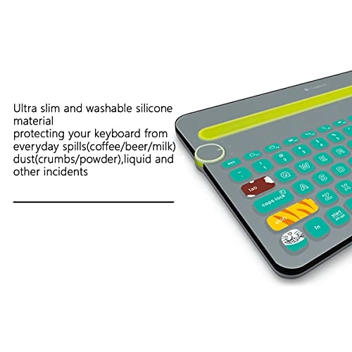 Keyboard Cover for Logitech K480 - US Bluetooth