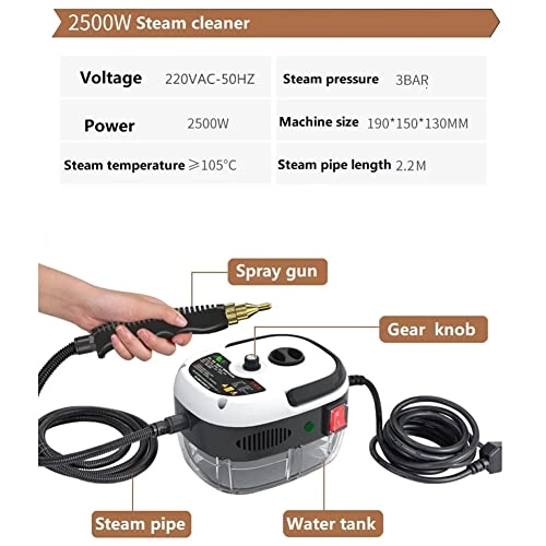 High Pressure Steam Cleaner - 3Bar 900ML