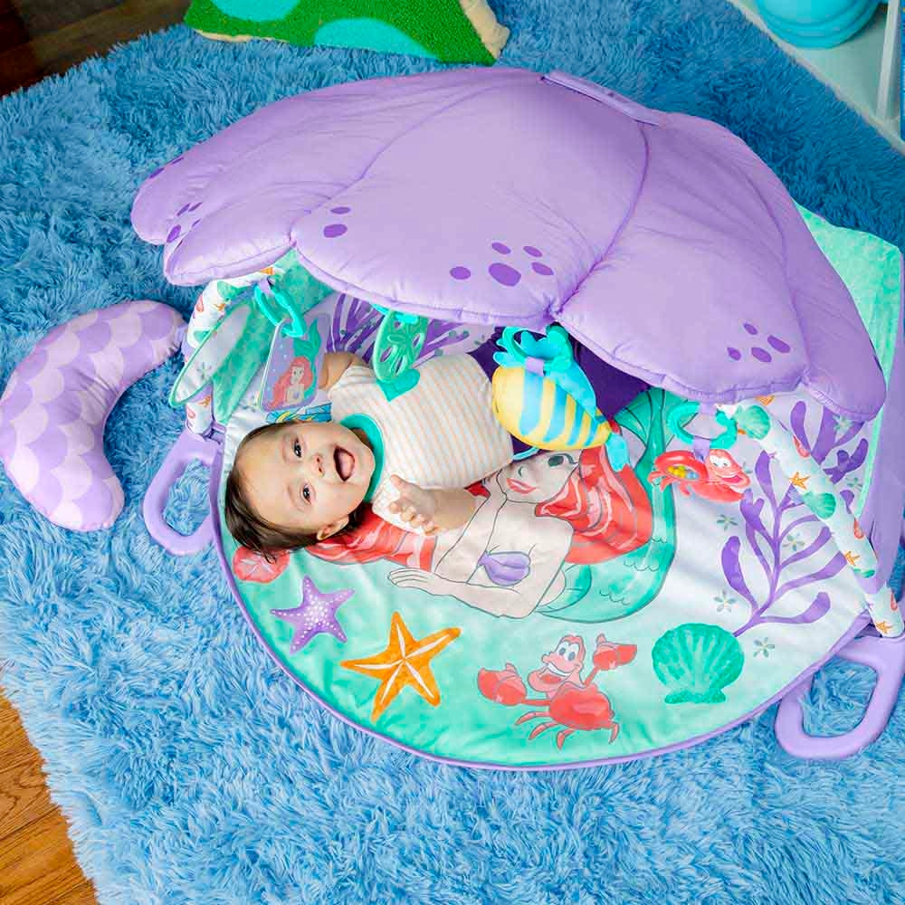 Twinkle Trove Lights & Music Activity Gym - Mermaid 0 month