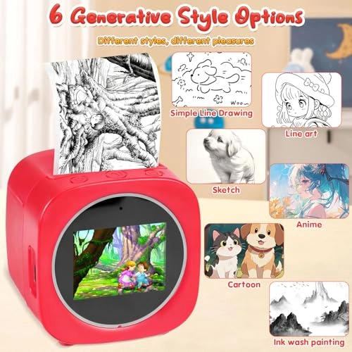 AI Sticker Box Printer - Thermal