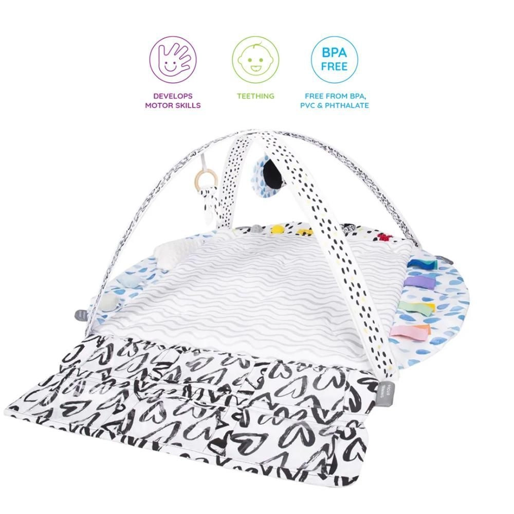 6-in-1 Grow With Me Play Mat - 0 month