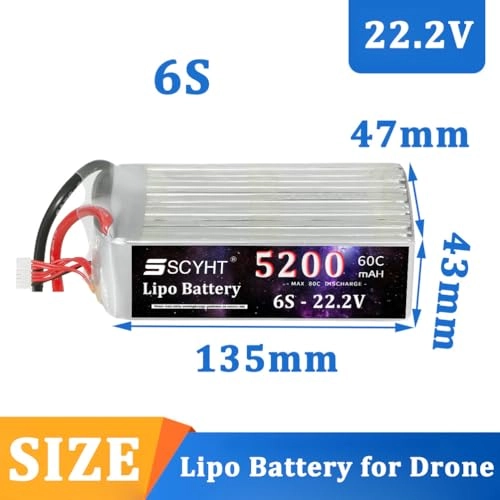 Lipo Battery - 6000mAh