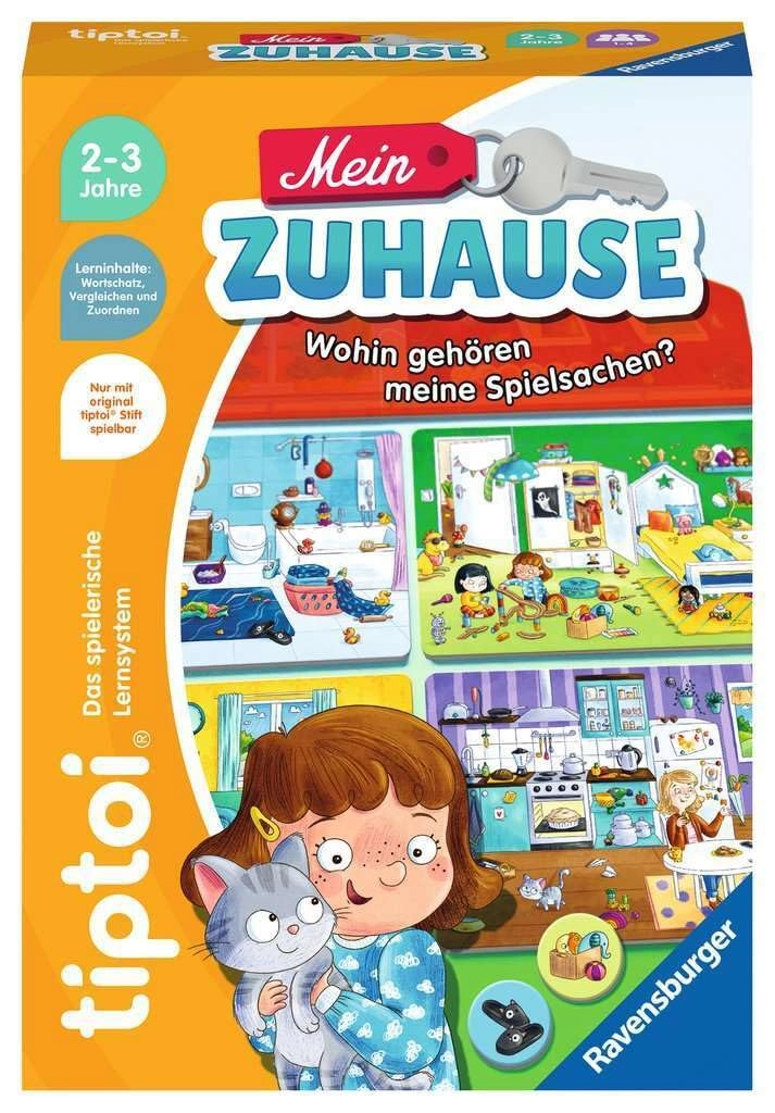 Ravensburger Spieleverlag tiptoi Spiel 00196 - Mein Zuhause - 2 Years
