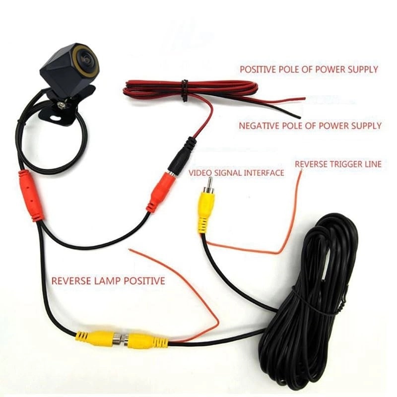 Rear View Camera - Night vision 720(H) x 540(V) pixels