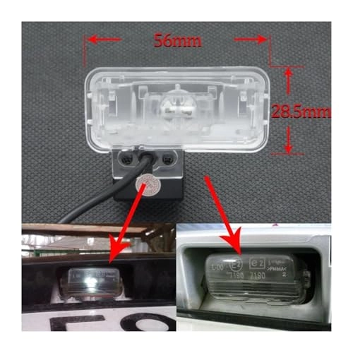 Rear View Camera - Night vision Wireless 1280 x 720 pixels