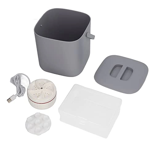 Mini Washing Machine, Lightweight USB Mini Washer 3.8L for Travel for Underwear