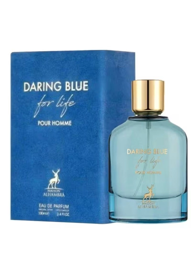 Maison Alhambra Daring Blue For Life Pour Homme Eau de Parfum 100ml