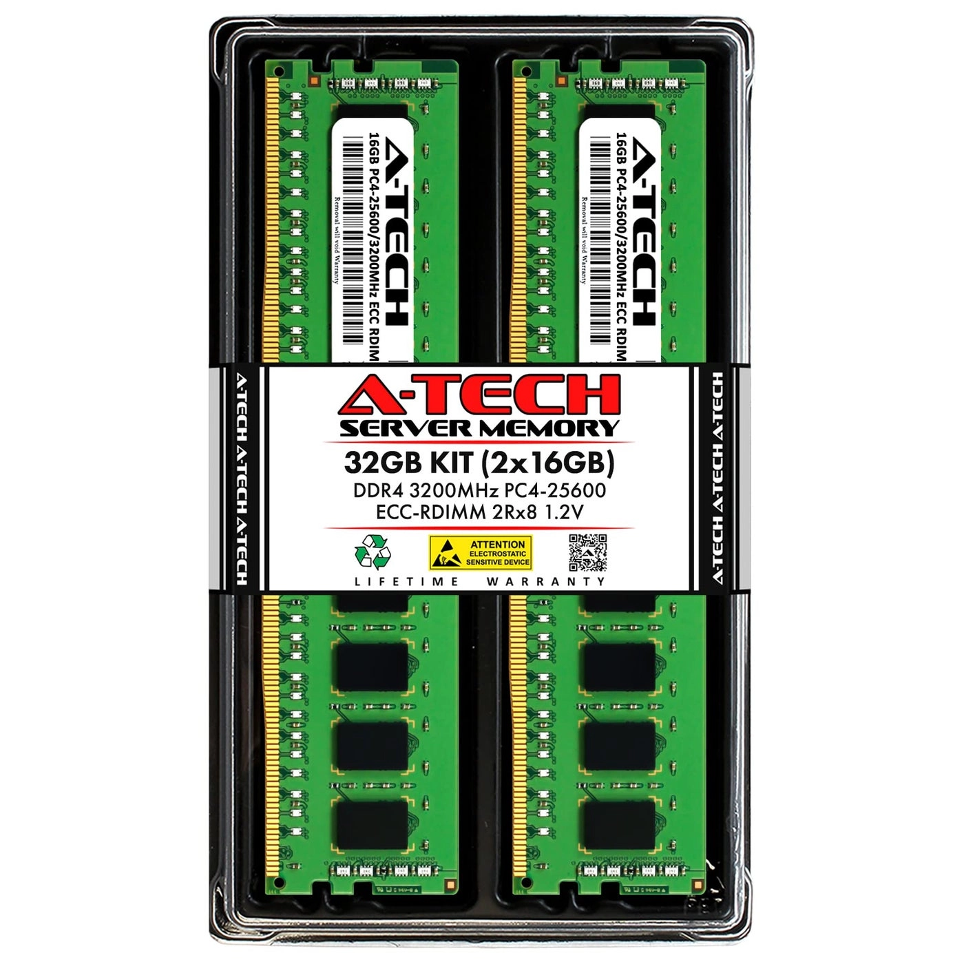 Atech Enterprise Series - 32GB 3200MHz DIMM 288-Pin DDR4