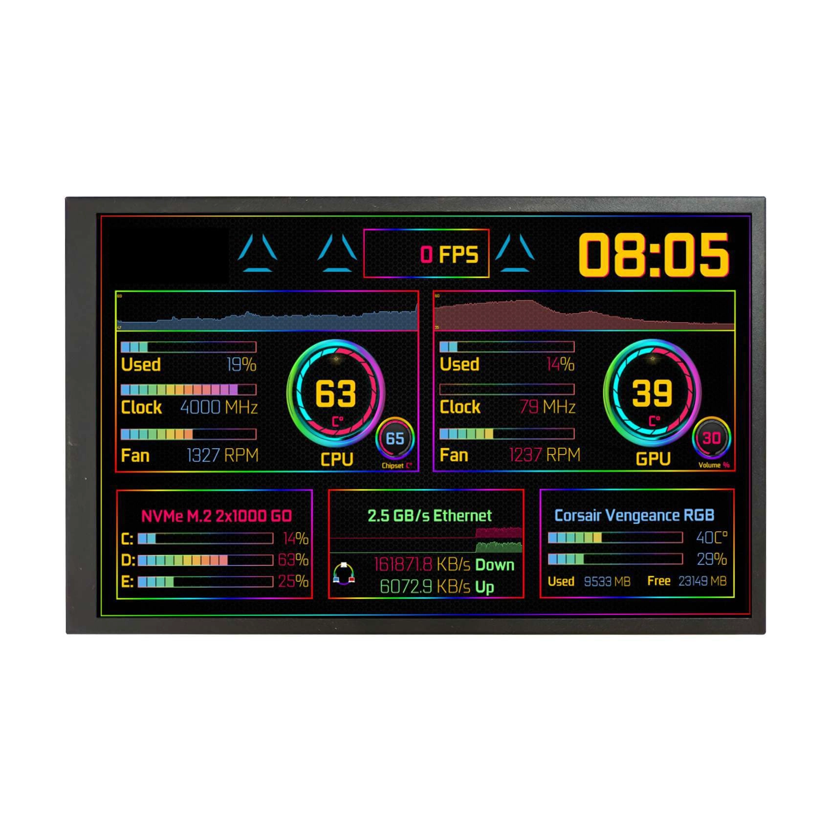 VSDISPLAY VS101SJ01-B - 10.1 Inch 1280x800