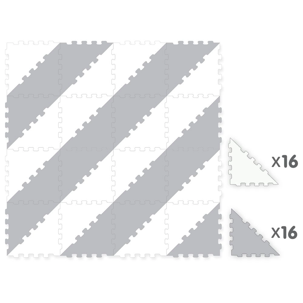 Triangle Puzzle Floor Mat - 10 Months