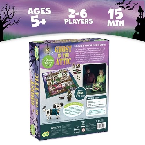 Ghost in The Attic - Cooperative Glow-in-the-Dark