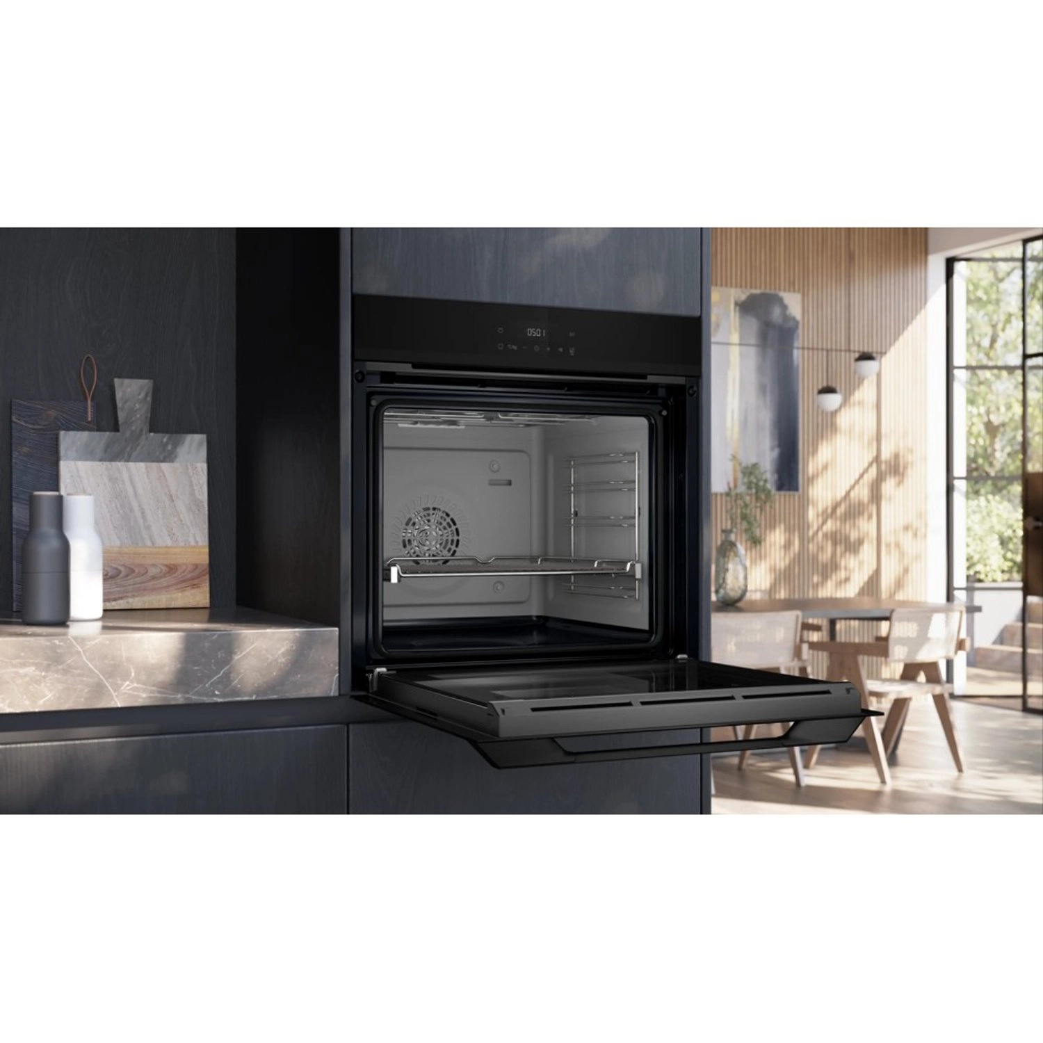 iQ500 HJ852GEB0M 60cm Electric Oven