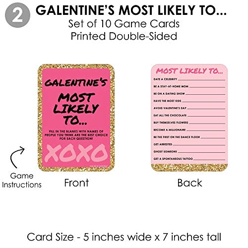 Be My Galentine - 40 pieces Adult English