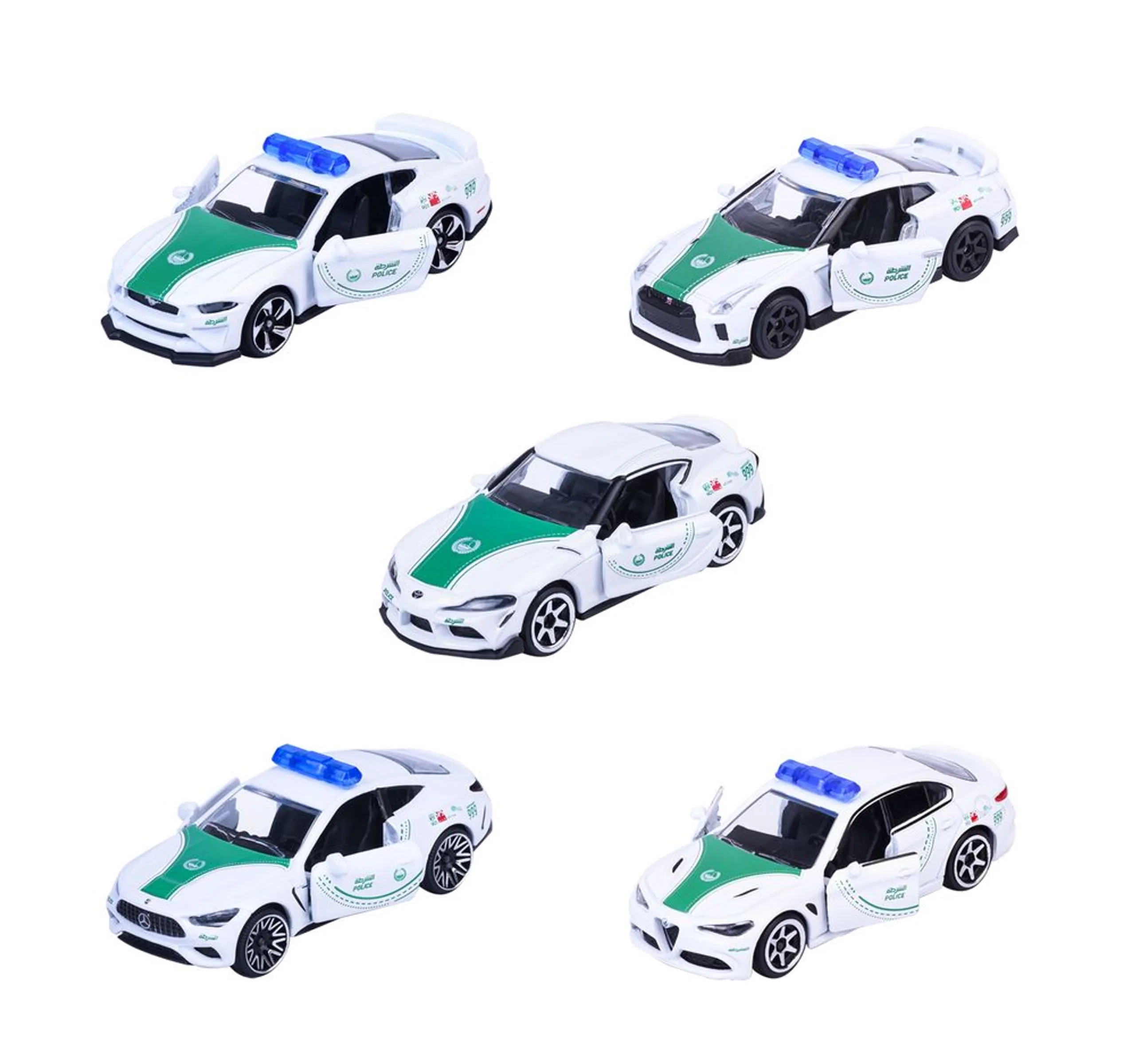 Dubai Police Car - 5pcs Giftpack