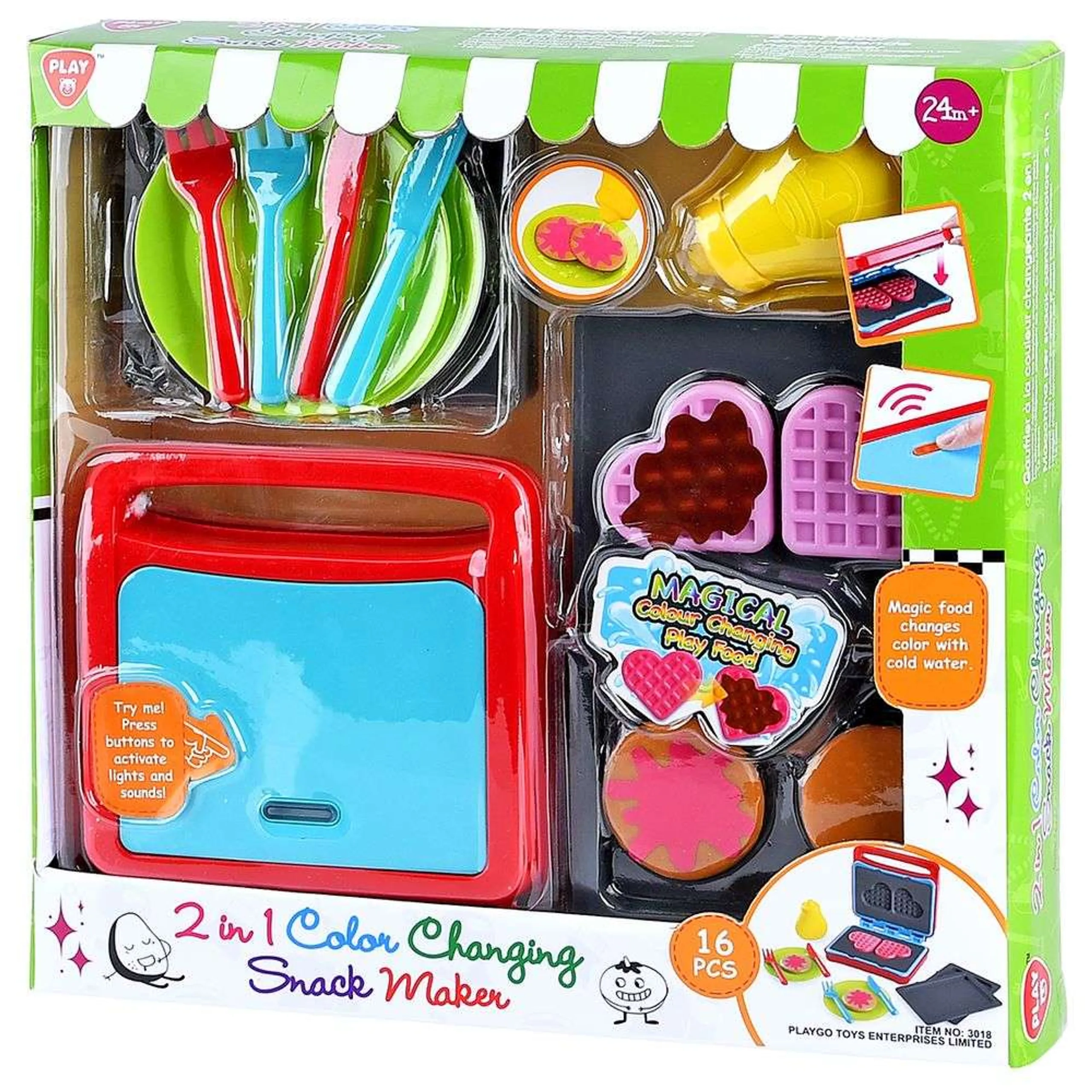 Color Changing Snack Maker - Suitable for 24 months and above 16pc-Set