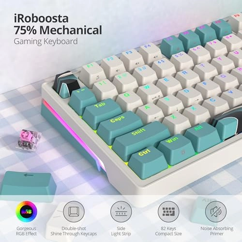 Retro Typewriter Mechanical Keyboard - Wired