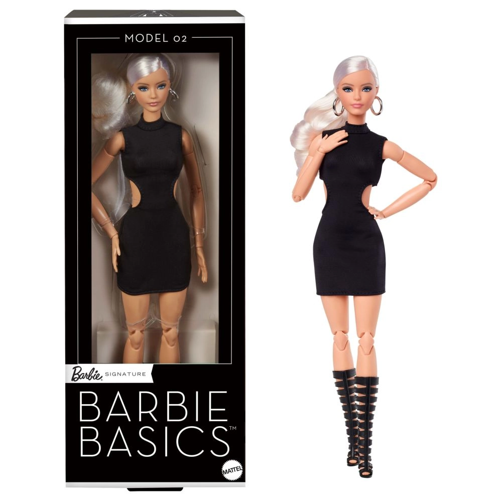 Mattel Barbie Basics - Blonde Little Black Dress Ages 6+