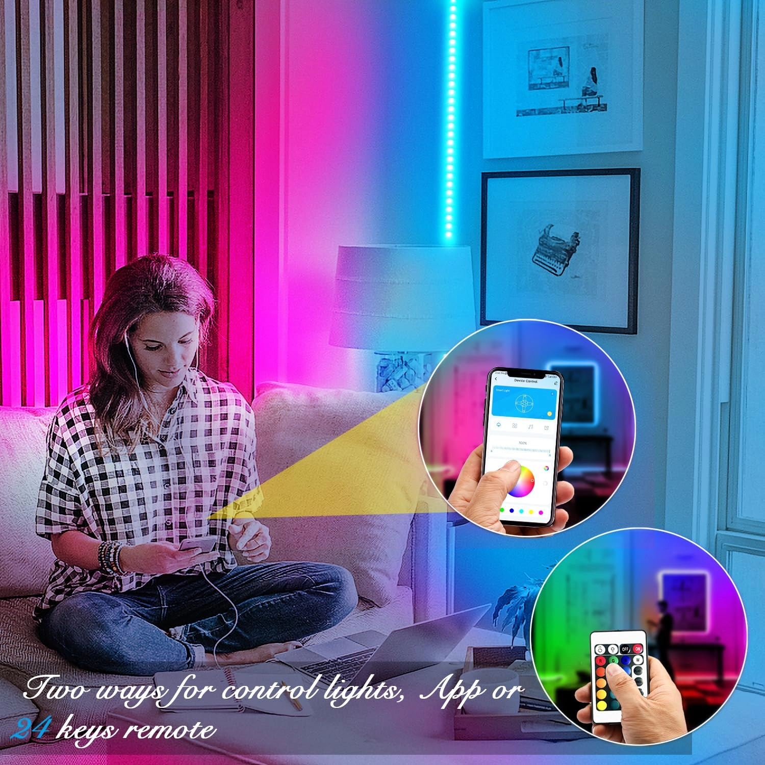 Led Strip Lights - 100 ft