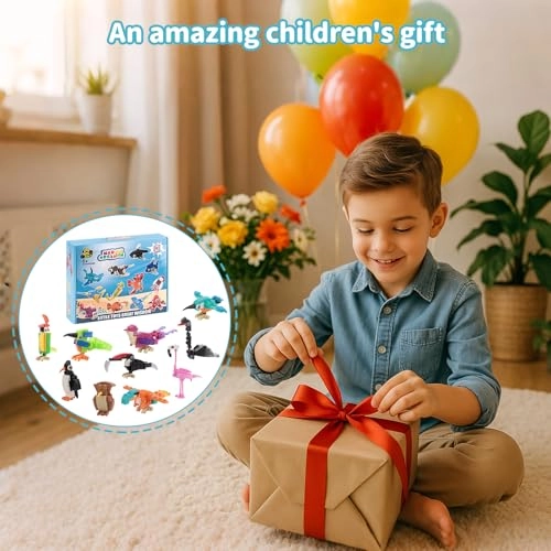 Mini Building Blocks Set - bird 12pcs